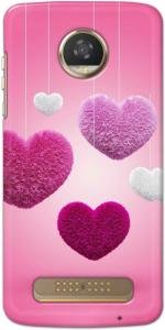 Tweakymod Back Cover for Motorola Moto Z2 Play (Multicolor, 3D Case, Pack of: 1)