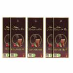 Cadbury Bournville Cranberry Dark Chocolate Bar, 80g (Pack of 5)