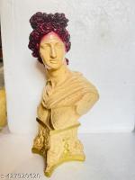 RITUALISTIC Exquisite Apollo Greek Roman Statue, Handcrafted and Hand-Painted.Showpieces for Shelves, TV Panel,Office Desk. Ideal Home Decor & Thoughtful Gifts | 12 Inches