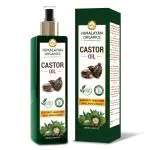Himalayan Organics Cold Press - 100% Pure - Castor Oil for Stronger Hair, Skin & Nails - 200 ml