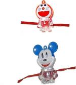 Kavim Kids RAKHI KIDS 29 Plastic (PVC) Rakhi Set (2 Rakhi)