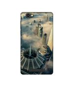Casotec City Scapes Design Printed Silicon Soft TPU Back Case Cover for XOLO Era 4G