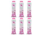 6 NIMSON SILK PLUS TALCUM POWDER (100ML)