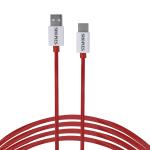 SHOPIES USB TYPE C SUPERVOOC RED DATA CABLE 80 W/DASH CHARGING CABLE RED 1 M /FOR OPPO,VIVO ONEPLUS & FOR ALL TYPE C DEVICES…....