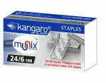 Munix Kangaro Stapler Pin no, 24/6 Staples (Big size) (Pack, 5 Packets)