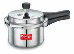 Prestige Popular Virgin Aluminium Precision Weight Valve Pressure Cooker, 1.5 L (Silver)