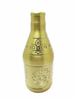 SI Brass Mukhwas Dani Bottle Brass Decorative Items Mouth Freshener Bottle (Saunf Container) for Home