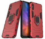 Buy Lenient Xiaomi Redmi 9A Red Plastic and Silicon Shock Proof Back ...