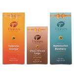 Thames High Protein Hammonton Blueberry (50g x 3) & Valencia Orange (50g x 3) Choco Almond Fudge (30g x 3) | Energy Protein Bars Pack of 9 | Refreshing Snack with Natural Ingredients (Pack of 9)