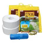 V.K. Sarvottam White HDPE Lapeta Pipe- 3 Inch, 60 Mtr (Set Of 1)