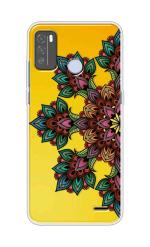 Snazzy Multicolor Silicon Shock Proof Back Cover for Micromax IN 1b