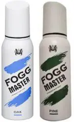 Fogg Master Oak And Pine Fragrance Body Spray For Men And Women 240 ml 2 Pc