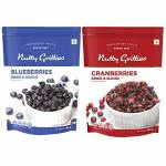 Nutty Gritties Cranberries 200g , Blueberries 150g Combo Set - 350g