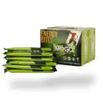 Movita | Miracle Tree | MOGO Moringa Organic Energy Bar | Pack of 2 boxes - 20 bars | 4g protein |Organic Moringa Leaf Powder, Spirulina, Alfalfa, Almond, GroundNuts, Dry Ginger, Cardamom, Organic Jaggery.