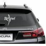 BC Sticker & Decal for Car & Bike (Black)