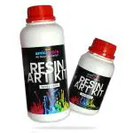 amiciTools Premium Epoxy Resin Art Kit High Gloss Crystal Clear Resin for Creative DIY Projects and Crafts, Smooth Finish Non-Toxic UV-Resistant (700 ml)