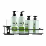 UNIQUEWELL Stainless Steel Self Adhesive Bathroom Shelf/No Drill Sticker Wall Mounted Shelf for Kitchen/Multipurpose Storage Rack Shelf for Home, Kitchen, Laundry Room