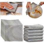 SHALIBHADRA ENTERPRISE tar brush dusha kucha Wire Dishwashing Rags Easy Rinsing Mesh Wire Cloth for Kitchen mesh wire (PACK OF 5)
