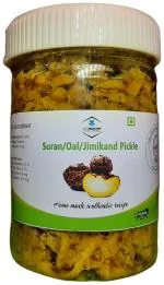 Grandmother's recipe Live Healthy Homemade Suran, Oal and Jimikand Pickle 200 g