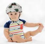 Baby Infant Toddler Helmet No Bump Safety Head Cushion Bumper Bonnet Adjustable Protective Cap Child Safety Headguard Hat for Running Walking Crawling Safety Helmet for Kid (Green)