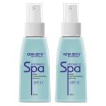 Keya Seth Aromatherapy Aromatic Spa Hair Conditions Serum SPF 15-24-Hour Frizz-free Sun Protection & Manageable Hair | 42ml | Pack of 2