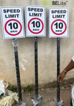 GLOBELite Go Slow Sign Boards
