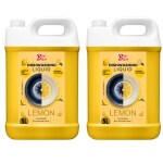 BLISS & BLUSH Dish wash Liquid yellow 10Liter Soft on Hands, Tough on Grease | No-toxins, Natural, Herbal, Eco-friendly, Plant-based | Lime, Tulsi, Pudina