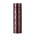 Selvel Prism Mulberry Double Wall Vacuum Insulated Stainless Steel Water Bottle 500 ml