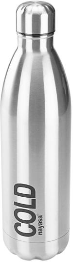 NAYASA BPA Free and Leak Proof Steel Vacuum Flask - 1000 ml