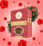 Amar Veda Herbal Hibiscus Flower Powder for Face Pack and Hair Mask, Natural Pure Hibiscus Rosa-Sinensis Hair & Skin Care, Gudhal Ka Phool Powder For Dull Hair & Dry Scalp - 100g