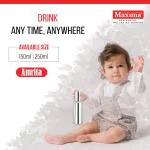 MAXIMA Stainless Steel Feeding Bottle| Steel Feeding milk Bottle| Stainless Steel milk Bottle