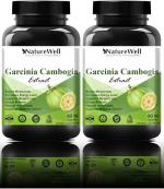 Naturewell Garcinia Cambogia Capsules Ultra 120 Capsules, 60 Capsules Each (Pack Of 2)