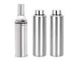 Sepla Stainless Steel Oil Pourer 1050ml 2 Piece Steel Bottle 1000ml Combo