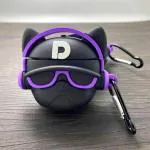 Boat Airdopes 131 Case Cover Bulldog Black Purple from iWishKart