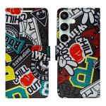 A D Enterprises Chill Black Flip Cover for Samsung S23 FE 5G | Magnetic Case | Shock Absorbent | Flip Cover Samsung S23 FE 5G