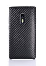 Tarkan Black Plastic Back Case For Oneplus Two