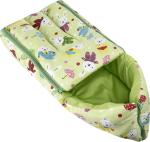 PandaOriginals FunBaby Cushioned Baby Sleeping Bag/Safety Bag/Wrapper/Carrier (Green)