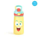 Rabitat Snap Lock Sipper Bottle (410ml, Mad Eye)