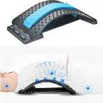 Shopeleven Magic Back Braces Stretching Device for Bed| Chair & Car| Multi-Level Lumbar Support Stretcher for Lower and Upper Muscle Pain Relief