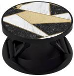 Eggshell Black Silicone Mobile Finger Grip Back Holder for All Basic Cell Phone And Tablets