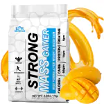 Mormuscle Strong Mass Gainer/Weight Gainer with 16gm Protein, 66gm Carbs and 5gm Creatine Mango (1KG)