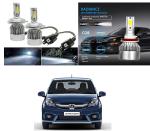 Feelitson White Car C6 H4 Compact Design 36W/3800Lm Led Headlight For Honda Amaze New 2016 (Pack Of 2)