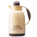 Milton Plastic Ivory Vienna 1000 Vacuum Insulated Inner Glass Hot Or Cold Flask - 1 L