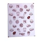 MAPPA | 400 Butter Paper Sheet | Red Printed | 11x12 Inch| 40 GSM | 340 Gram | Specialized Baking Paper for Cake Making | Non Stick | Suitable for Microwave | Oven | Wrapping Paper for Food