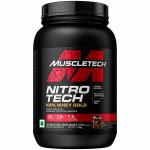 BIGNLEAN.COM MuscleTech Nitrotech 100% Whey Gold 1kg Double Rich Chocolate