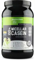Nutrition Planet 100% Micellar Casein (With real Cashew, Pistachio & Saffron) for Pre/Post Workout Recovery (Kesar Kaju Pista - 2lb, 30 Servings)