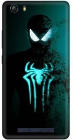 aadia Gionee Marathon M5 Lite Matte Vinyl Spiderman Printed Mobile Skin Sticker with Scratch Resistant Lamination