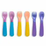 Munchkin Color Changing Toddler Forks & Spoons, 6 Pack