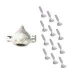 Urban buy Aluminium Gujiya Mould With Steel Stainless Spoons Set and Multicolour, Pack of 2