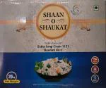 SHAAN-E-SHAUKAT 1121 PRESTIGE 20KG EXTRA LONG GRAIN BASMATI RICE.